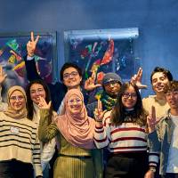 International Anchor Allies Winter 2026 First Mixer - Ship Crew in a picture